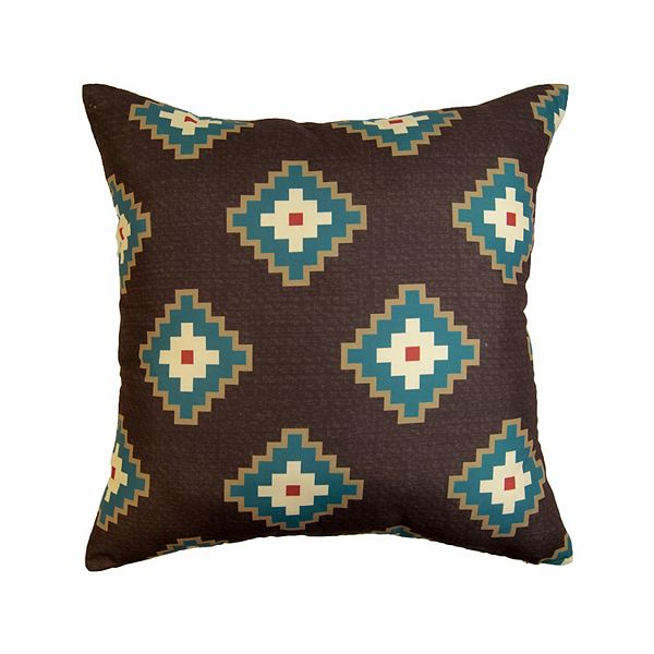 Donna Sharp Mahogany Desert 18" x 18" Throw Pillow Cover Donna Sharp