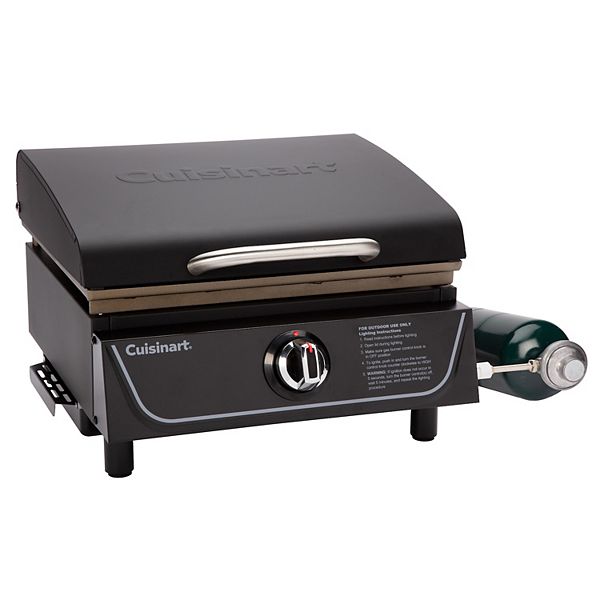 Cuisinart 17-in. Tabletop Gas Griddle with Hood Cuisinart