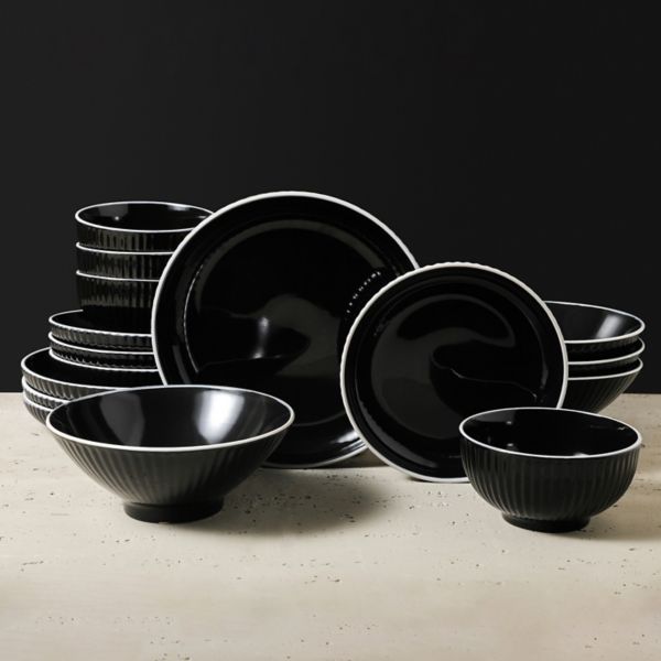 Christian Siriano New York® Lustra 32-Piece Dinnerware Stoneware Set Christian Siriano