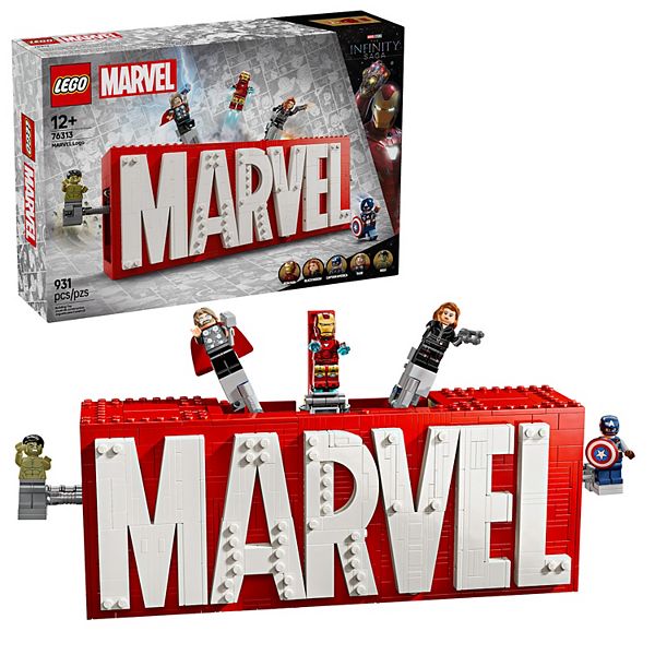 LEGO Marvel Logo & Minifigures Building Toy 76313 Lego