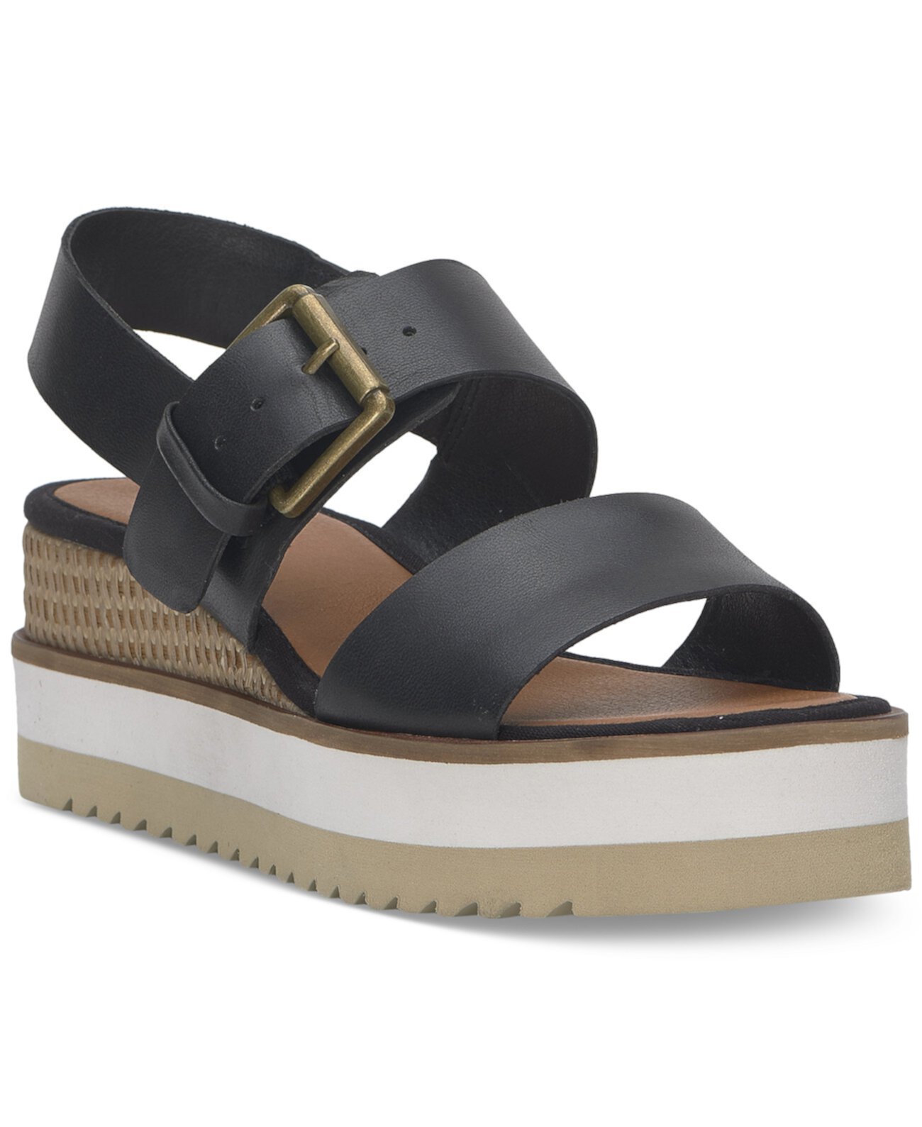 Women's Turoma Double Band Flatform Sandals Lucky Brand