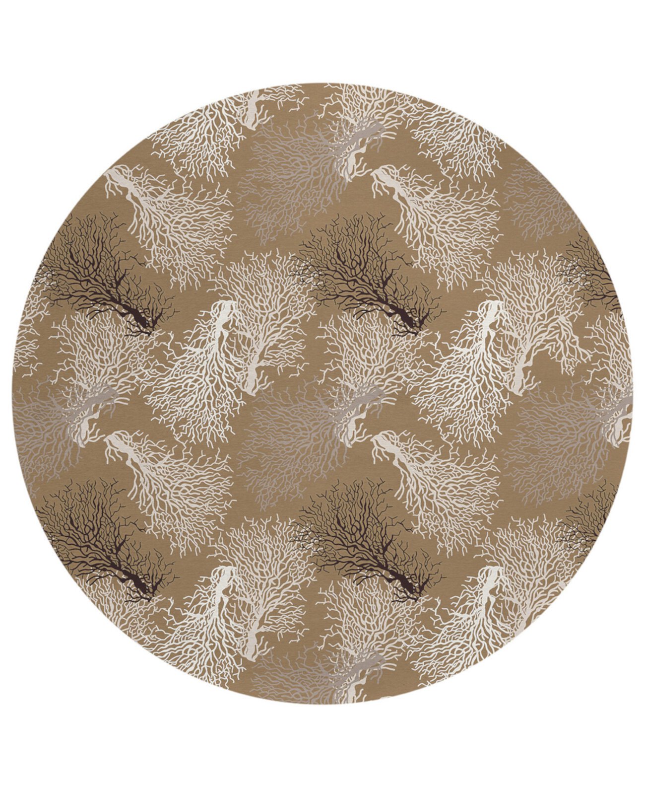 Seabreeze SZ3 8'x8' Round Area Rug Dalyn