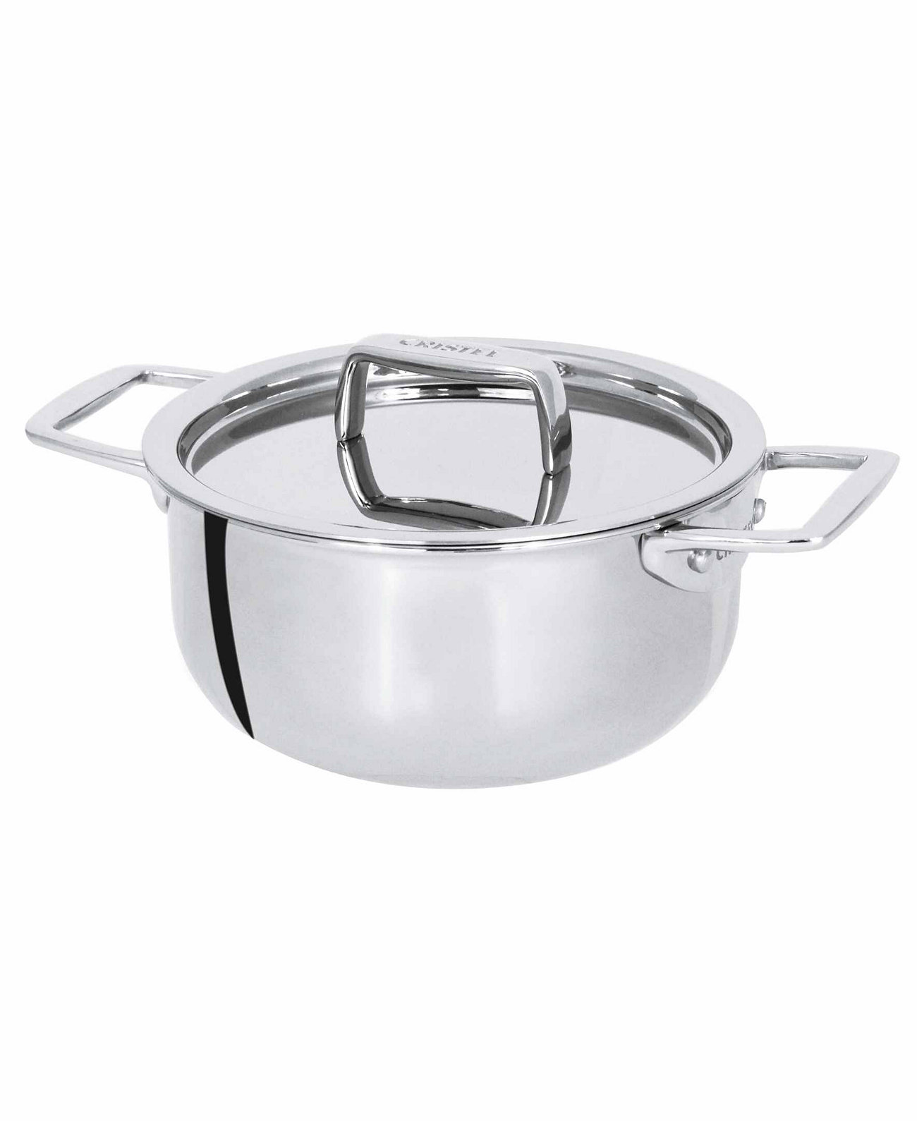 Castel Pro Mini 0.7-Qt. Stainless Steel Stewpan With Lid Cristel