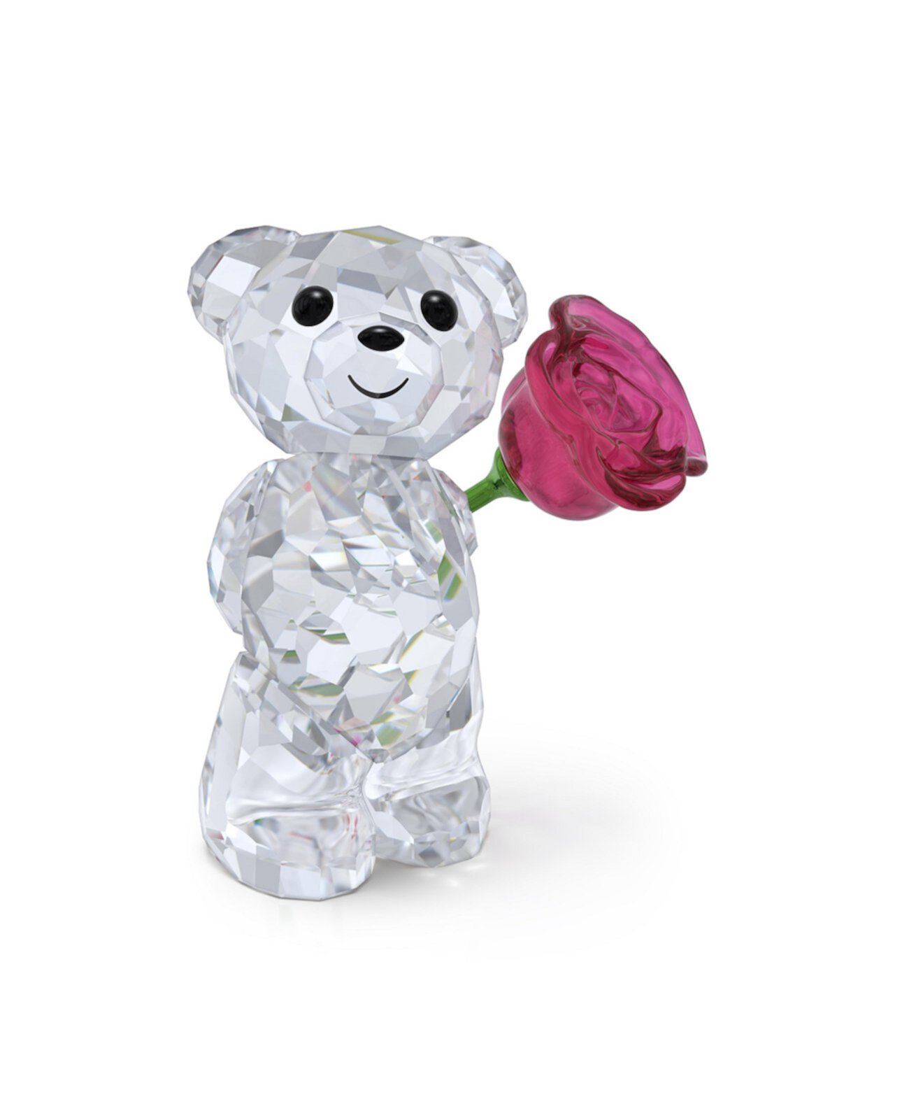 Kris Bear A Rose with Love Figurine Swarovski