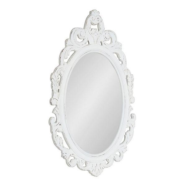 Pietra Carved Wall Mirror Kate and Laurel Home