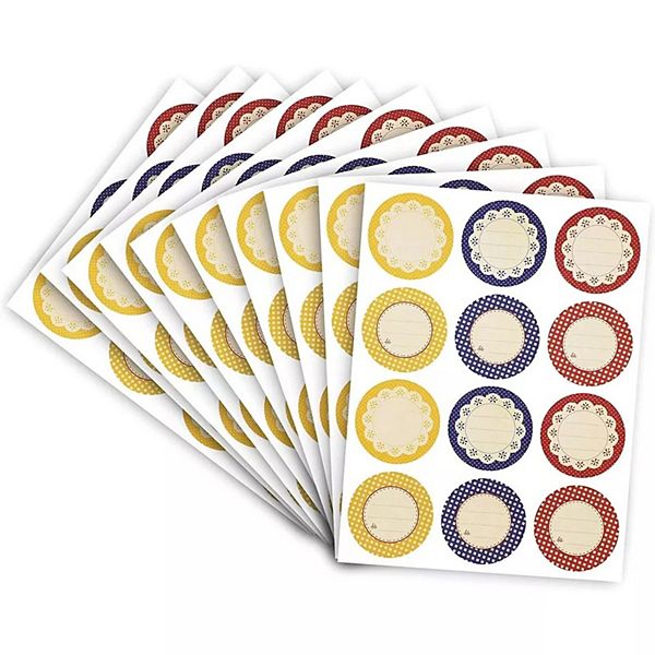 120-Pack Round Canning Labels (2") Stock Preferred