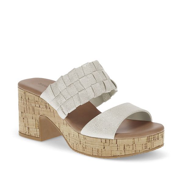 Baretraps Mavis Block Women's Heeled Slide Sandals Baretraps