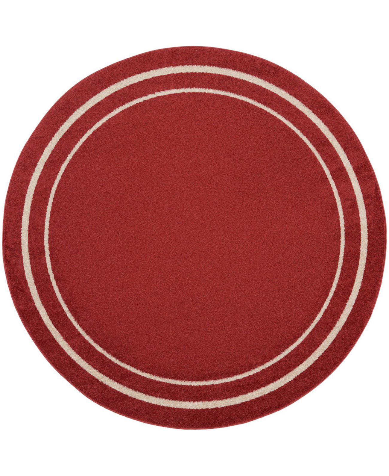 Nourison Essentials NRE02 8'x8' Round Area Rug Nourison Home