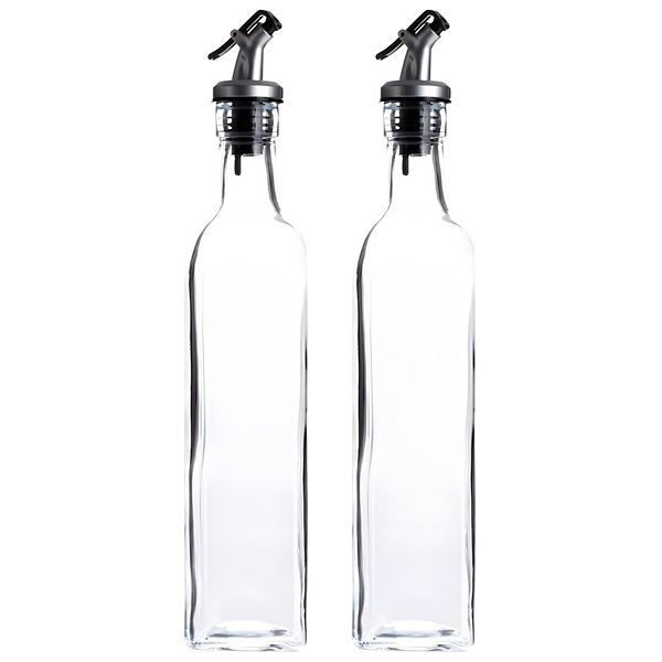 Olive Oil & Vinegar Dispenser Set 500mL 2 Pcs Kitcheniva