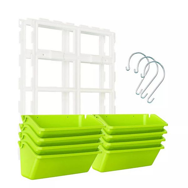 8-Pocket Garden Wall Hanging Planter Care Sets Kitcheniva