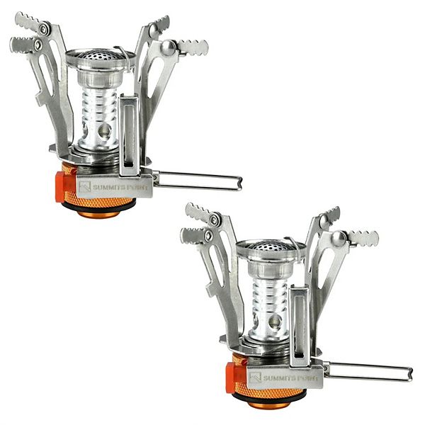 2 Portable Camping Stoves With Piezo Ignition Kitcheniva