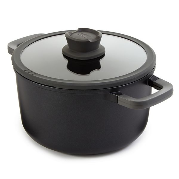 BergHOFF Leo Stone+ Nonstick Ceramic 10-in. 5.9-qt. Stockpot BergHOFF