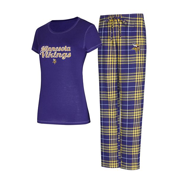 Women's Concepts Sport Minnesota Vikings T-Shirt & Pants Set Unbranded