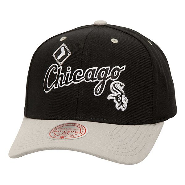 Men's Mitchell & Ness Black Chicago White Sox  All In 2.0 Adjustable Hat Mitchell & Ness