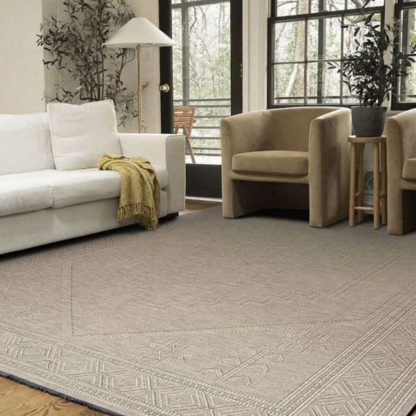 KHL Rugs Alma Amina Medallion Pattern Washable Area Rug KHL Rugs