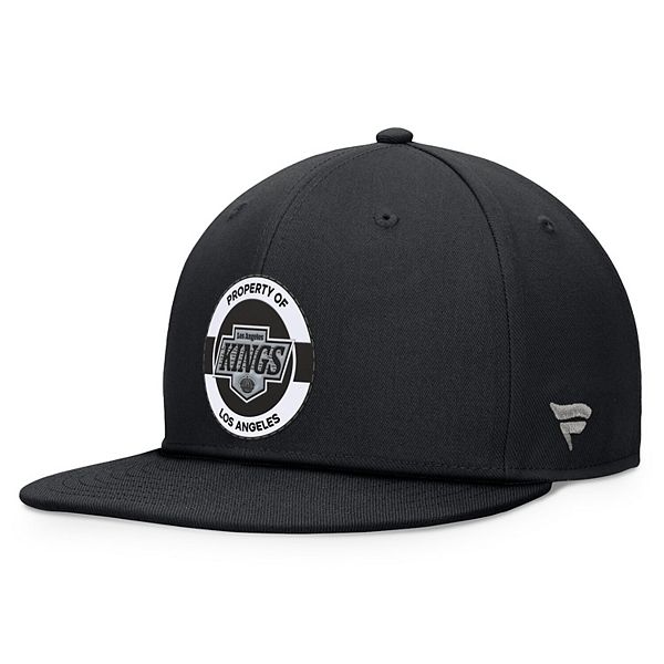 Men's Fanatics Black Los Angeles Kings Authentic Pro Training Camp Snapback Hat Fanatics