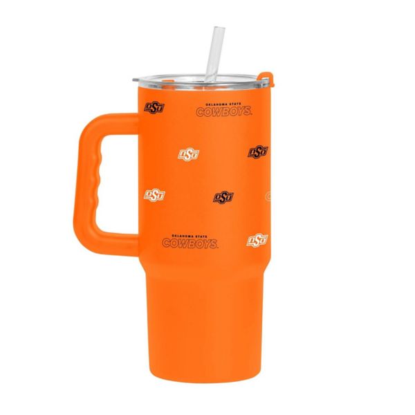 Oklahoma State Cowboys 24oz. Step and Repeat Powder Coat Tumbler Logo Brand