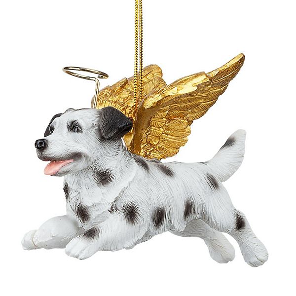 Honor the Pooch: Dalmatian Holiday Dog Angel Ornament Design Toscano