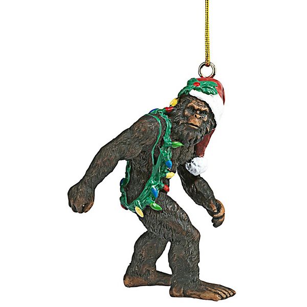 Bigfoot, the Yeti Holiday Ornament Design Toscano