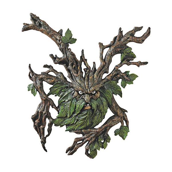 Crotchety Crank Tree Ent Greenman Wall Sculpture Design Toscano