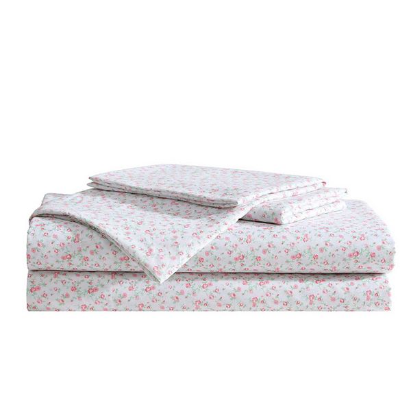 Betsey Johnson Whimsical Floral Sheet Set with Pillowcases Betsey Johnson