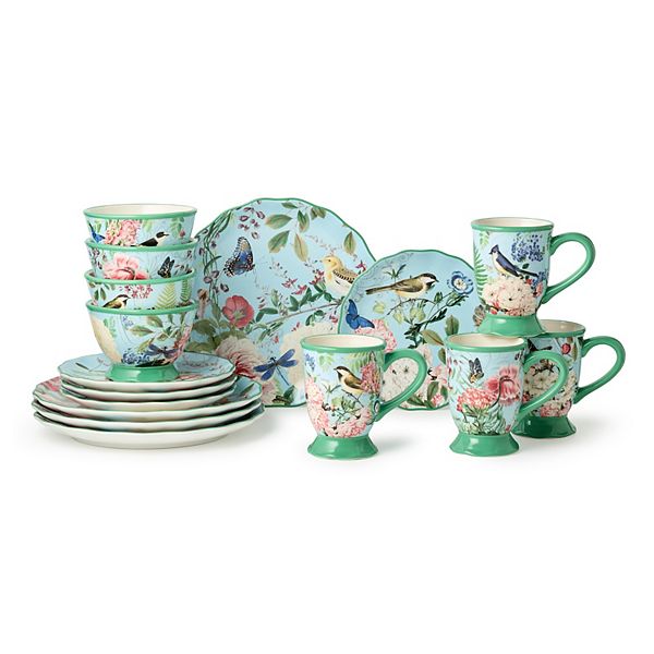 Certified International Flora 16-pc. Dinnerware Set Certified International