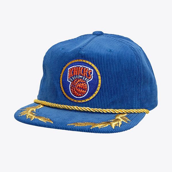 Women's Mitchell & Ness x DANNIJO Blue New York Knicks Deadstock Cord Snapback Hat Mitchell & Ness