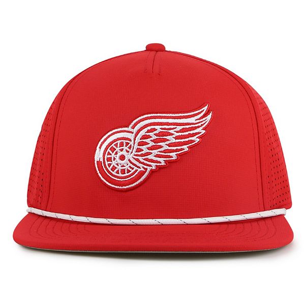 Men's American Needle  Red Detroit Red Wings Buxton Pro Tech Adjustable Hat American Needle