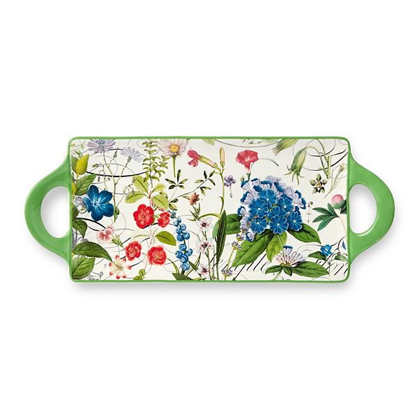 Certified International Greenhouse Rectangular Serving Platter Certified International