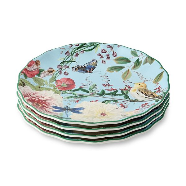 Certified International Flora Dinner Plate 4-piece Set Certified International