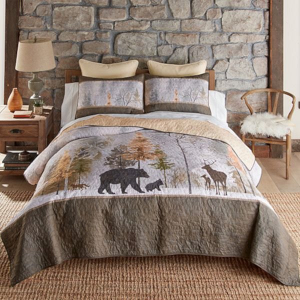 Donna Sharp Dawn Mist Quilt Set with Shams Donna Sharp