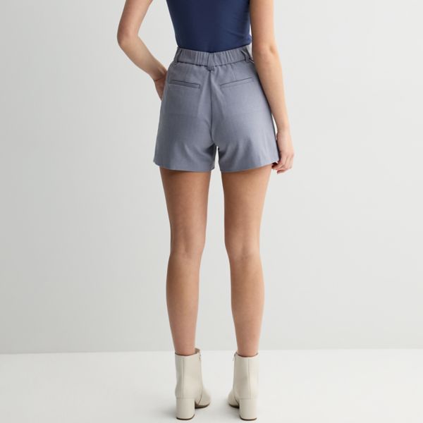 Juniors' SO® Pleated Front Trouser Shorts So