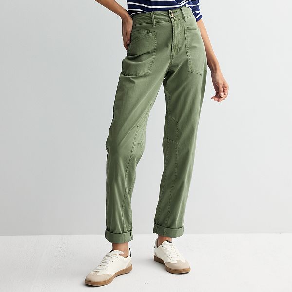 Petite Sonoma Goods For Life® Utility Fashion Pants Sonoma