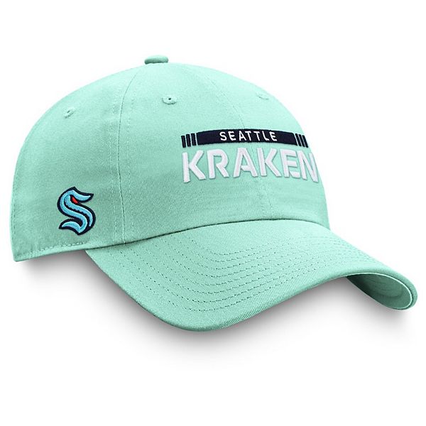 Men's Fanatics Light Blue Seattle Kraken Authentic Pro Rink Adjustable Hat Fanatics