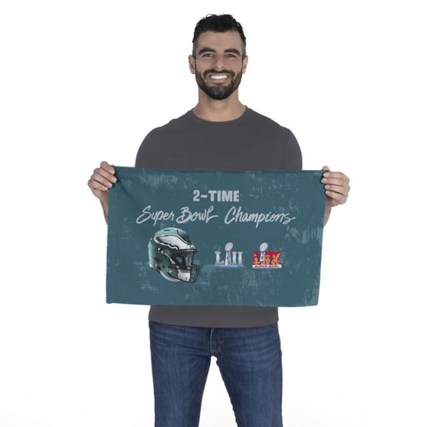 Philadelphia Eagles Super Bowl LIX Champions Fan Towel 2-Pack Unbranded