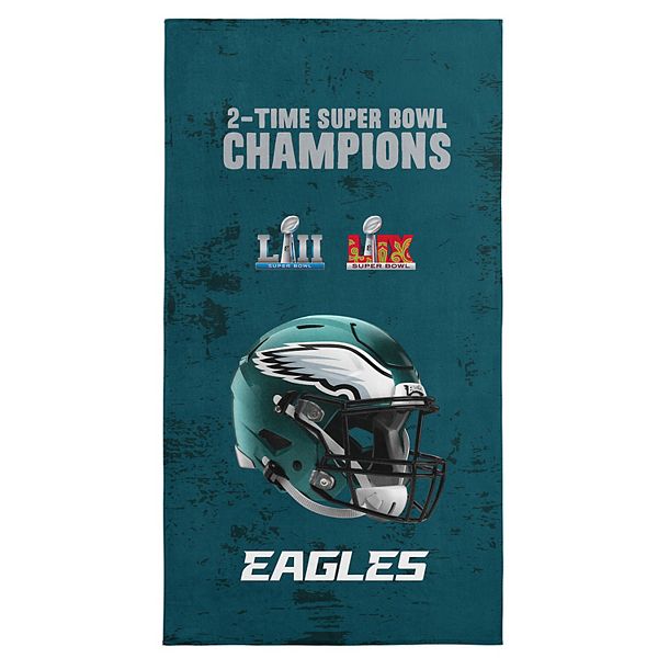 Philadelphia Eagles Super Bowl LIX Champions Beach Towel Unbranded