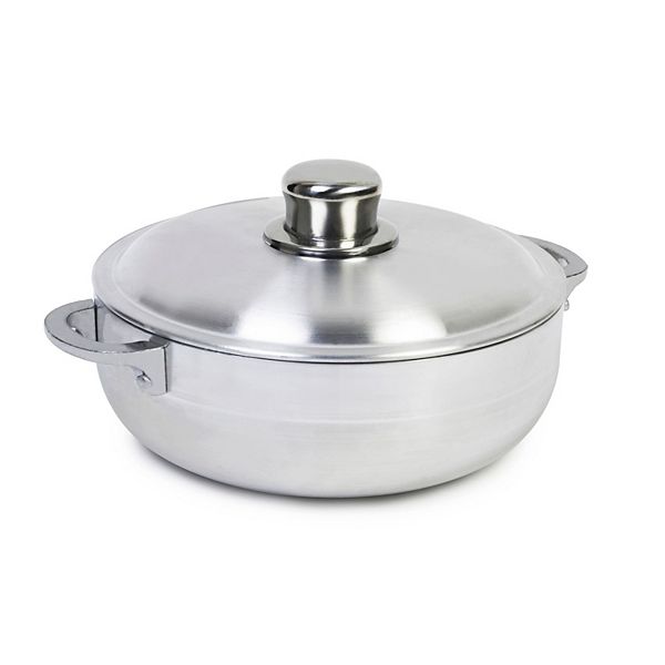 IMUSA 4.4-qt. Aluminum Polished Caldero / IMUSA Caldero en Aluminio Pulido 4.2L Imusa