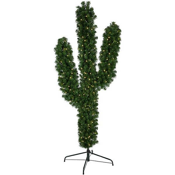 Northlight 6-foot Pre-Lit Pine Cactus Artificial Christmas Tree Northlight