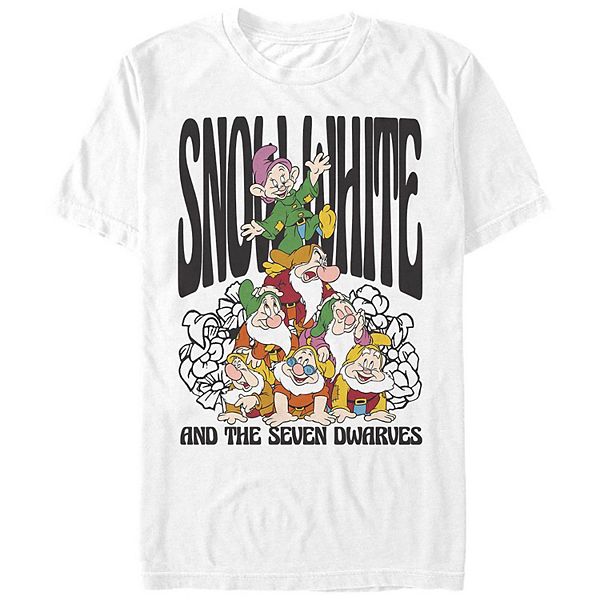 Disney's Snow White And The Seven Dwarfs Pyramid Juniors' Comfort Colors Graphic Tee Disney