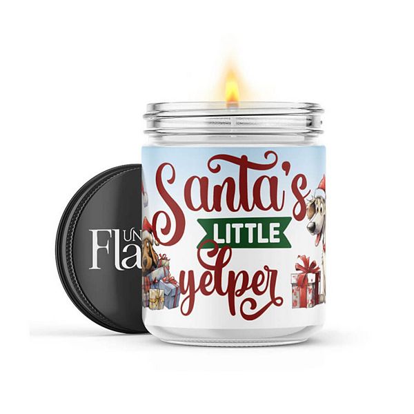 Santa's Little Yelper - 22-oz Candle Jar - Eucalyptus Uncommon Flame