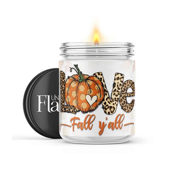 Fall Y'all - 22-oz Candle Jar - Warm Vanilla Sugar Uncommon Flame