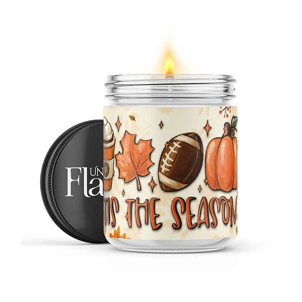 Tis the Fall Season - 22-oz Candle Jar - Warm Vanilla Sugar Uncommon Flame