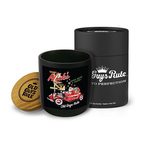 Old Guys Rule St. Nick's - 14-oz Candle Jar - Warm Apple Pie Old Guys Rule