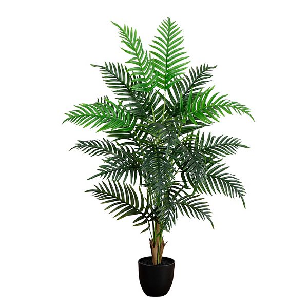 nearly natural 4-ft. Artificial Areca Palm Tree Floor Decor Nearly Natural