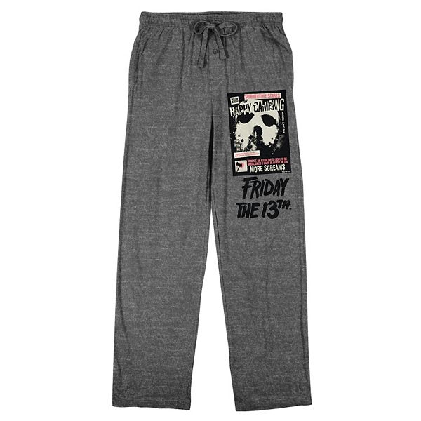 Men's Friday The 13th Jason Pajama Pants Licensed Character