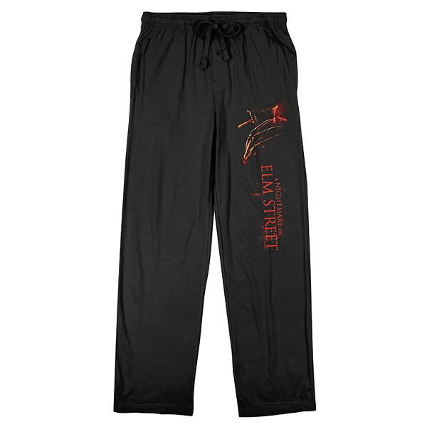 Men's Nightmare On Elm Street Pajama Pants Licensed Character