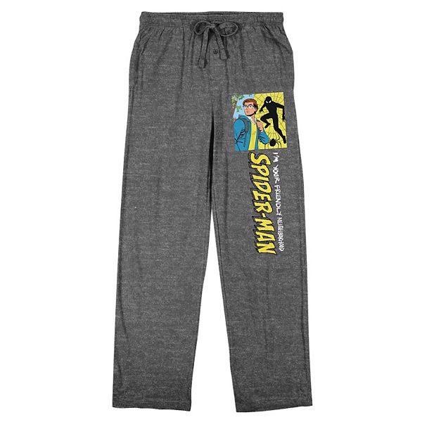 Men's Marvel Friendly Spider-Man Pajama Pants Marvel