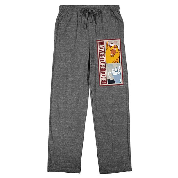 Men's Adventure Time Finn Pajama Pants Licensed Character