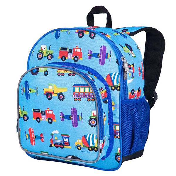 Trains, Planes & Trucks 12 Inch Backpack Wildkin