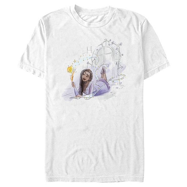 Disney's Wish Juniors' Asha Writing Boyfriend Tee Disney